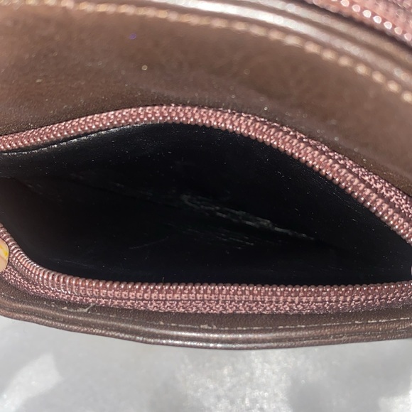 Perlina chocolate brown leather backpack - Picture 6 of 12